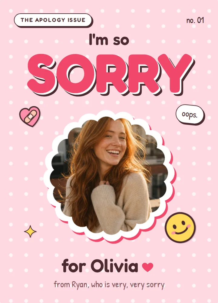 Sweetheart template cover